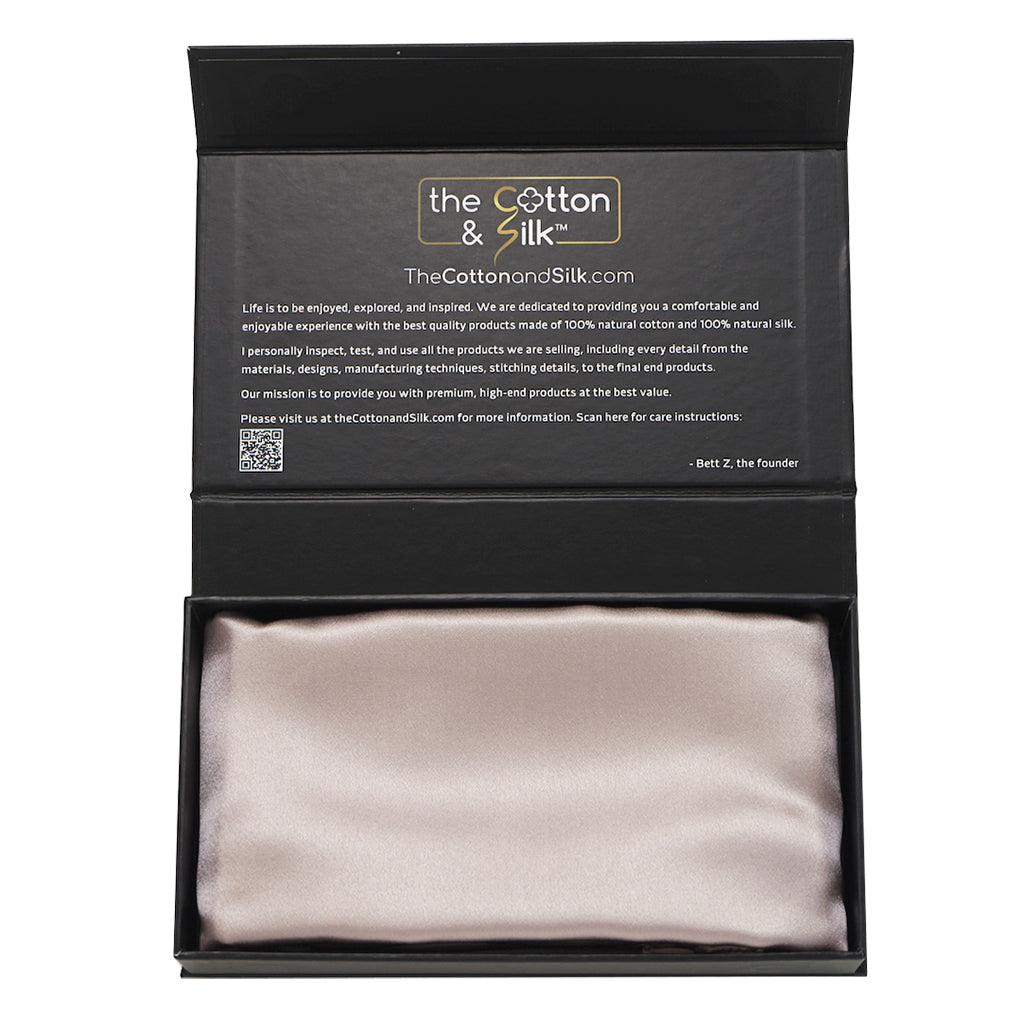 Queen/Standard Lotus Silk Pillowcase
