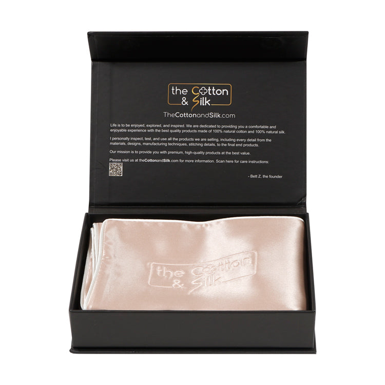King Nude Silk Pillowcase