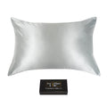 Queen/Standard Silver Silk Pillowcase