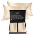 Queen Champagne Silk Pillowcase