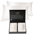 King/Queen Cream Silk Pillowcase Set of 2